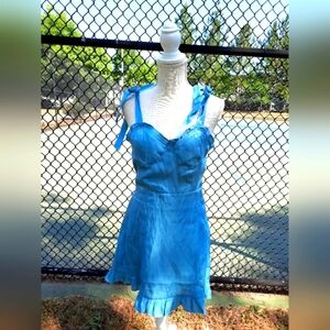 💙NEW!👗Double tie mini sundress is gorgeous 😍!🧞‍♂️